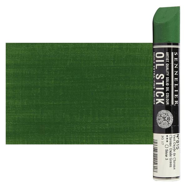 Sennelier Artist Oil Stick 38ml - 815 Chrome Oxide Green (S3)