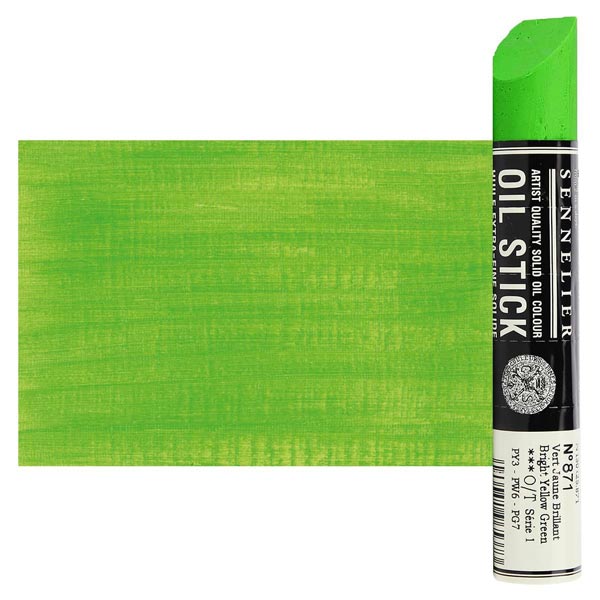 Sennelier Artist Oil Stick 38ml - 871 Bright Yellow Green (S1)