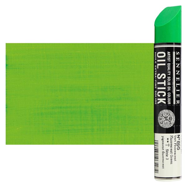 Sennelier Artist Oil Stick 38ml - 895 Fluorescent Green (S3)
