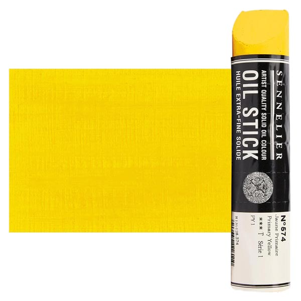 Sennelier Artist Oil Stick LARGE 96ml - 574 Primary Yellow (S1)