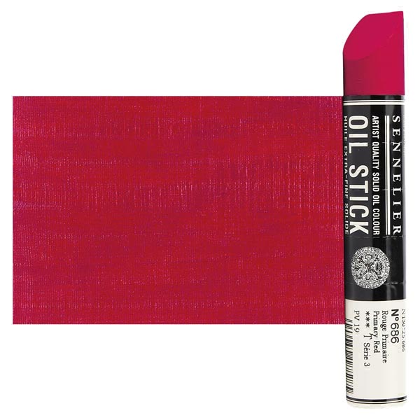 Sennelier Artist Oil Stick LARGE 96ml - 686 Primary Red (S1)