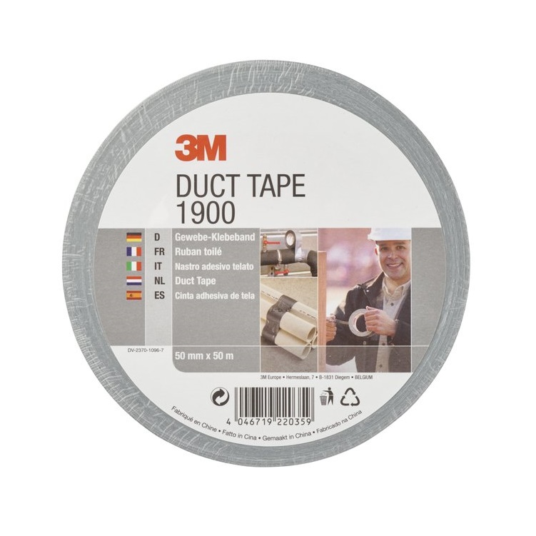 3M Duct Tape Zilver/Grijs 50mm x 50mtr