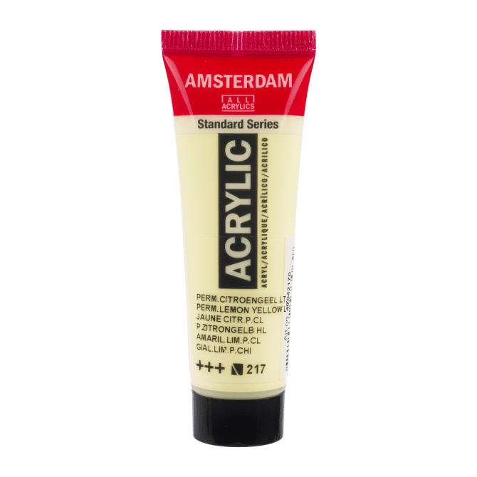 Amsterdam Standard tube 20ml - 217 Permanent Citroengeel Licht