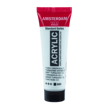 Amsterdam Standard tube 20ml - 660 Turquoise Groen Licht