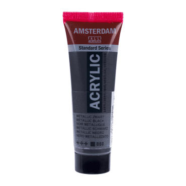 Amsterdam Standard tube 20ml - SPECIALTIES 850 Metallic Zwart