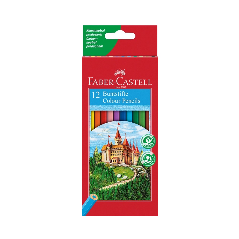 Faber Castell Eco kleurpotlood - SET 12 (karton)