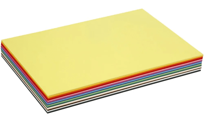 Gekleurd Tekenpapier 130gram 50x70cm - 100vel ASSORTI