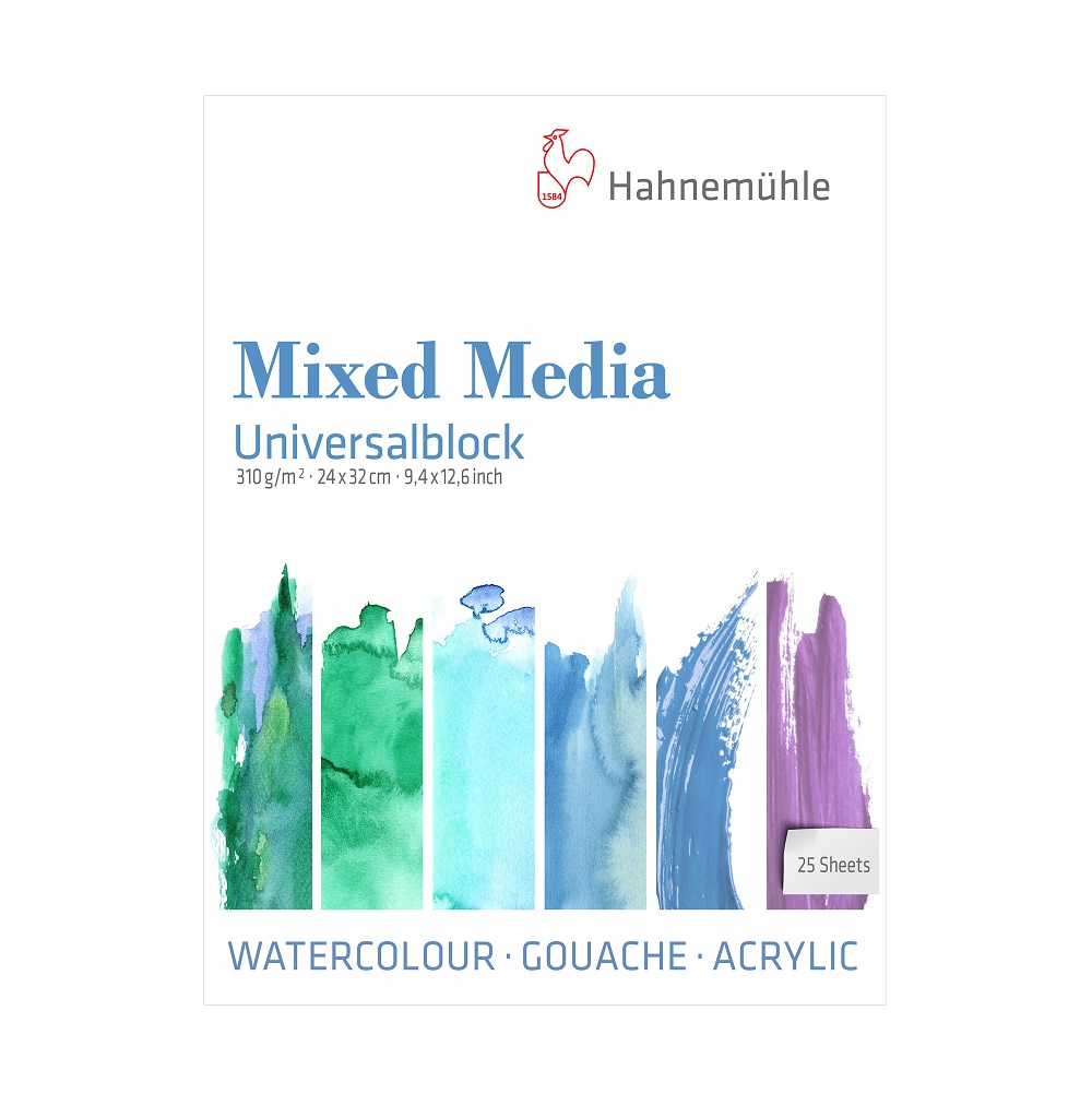 Hahnemuhle Mixed Media anniversary Edition 310gram - blok 24x32cm