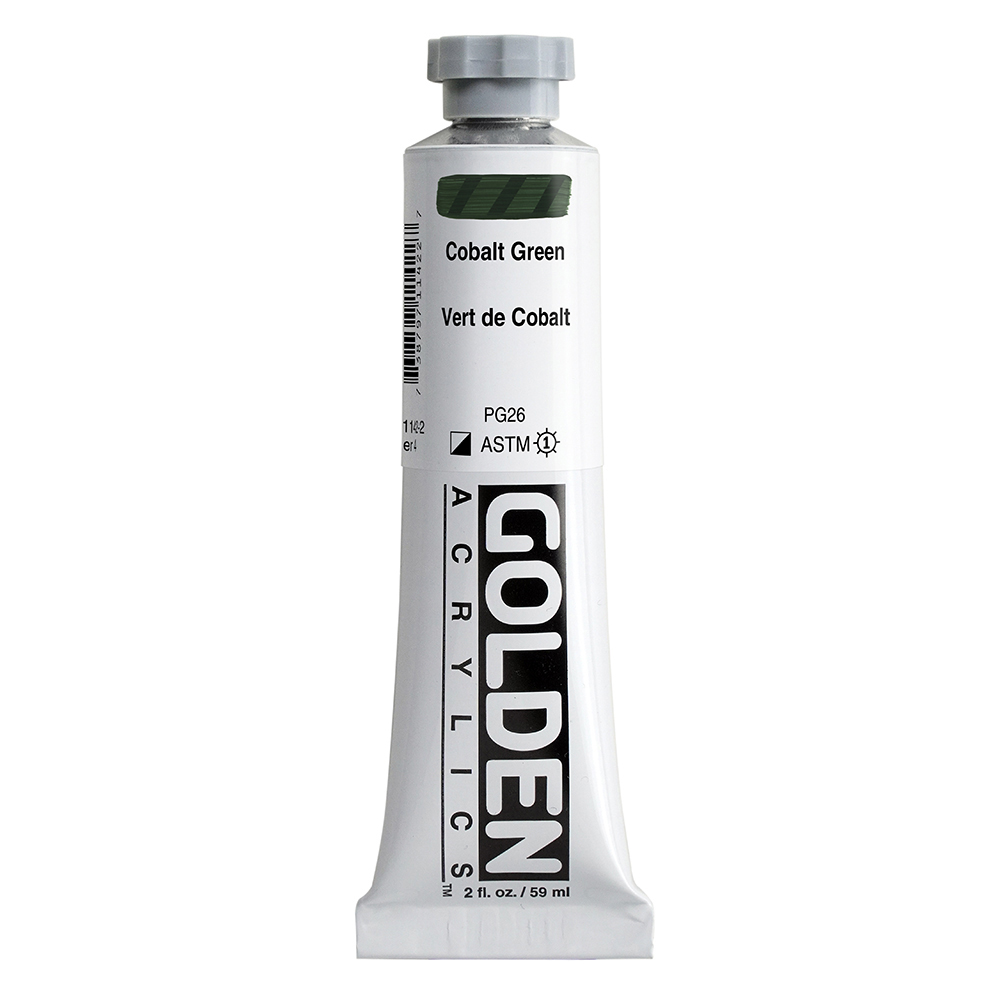 Golden Heavy Body Acrylics tube 59ml - 1142 Cobalt Green (s4)