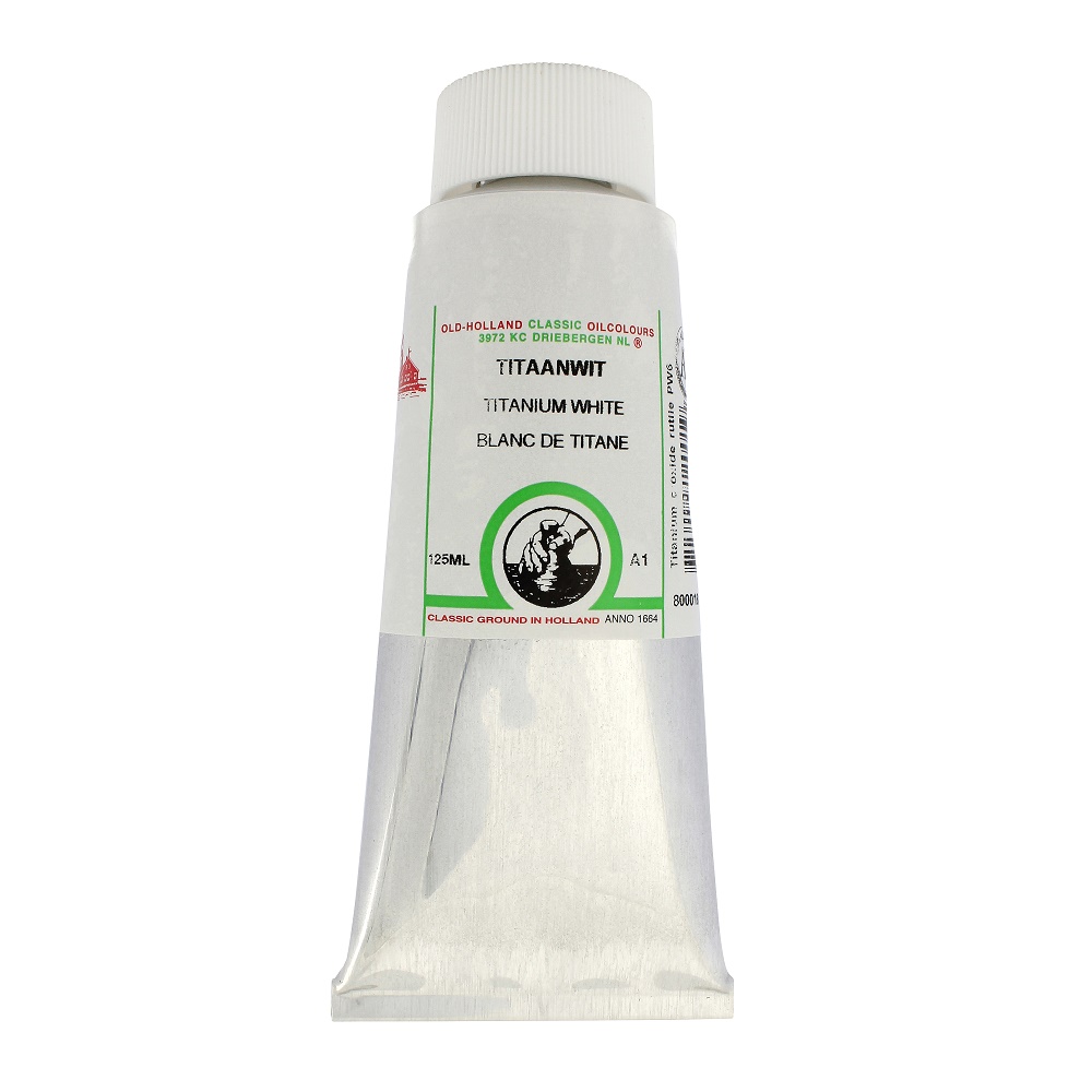 Old Holland Classic olieverf tube 125ml – A1 Titanium White