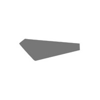 Schildersmes rechte steel no.109