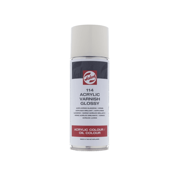 Talens 114 Acrylvernis Spuitbus 400ml - Glans