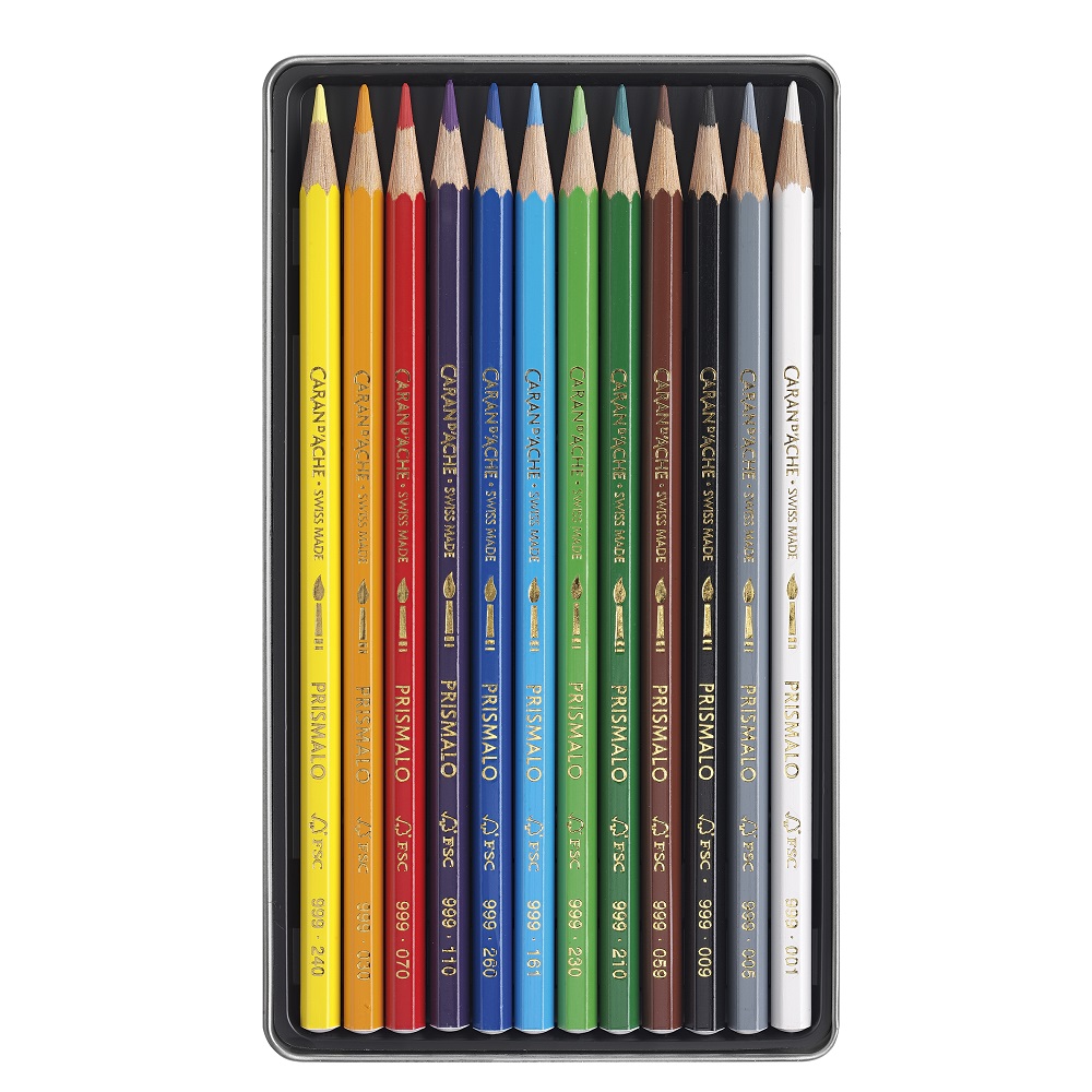 Caran d Ache Prismalo aquarelpotlood - SET 12
