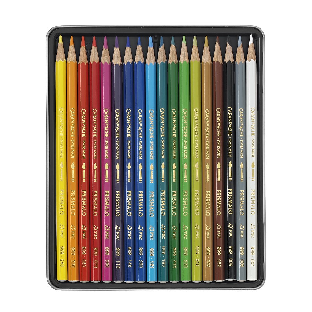 Caran d Ache Prismalo aquarelpotlood - SET 18