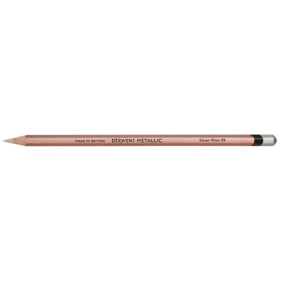 Derwent Metallic Kleurpotlood - 09 Metallic Silver Mint