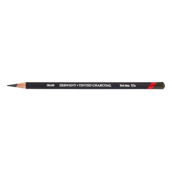 Derwent Tinted Charcoal houtskoolpotlood - TC16 Dark Moss