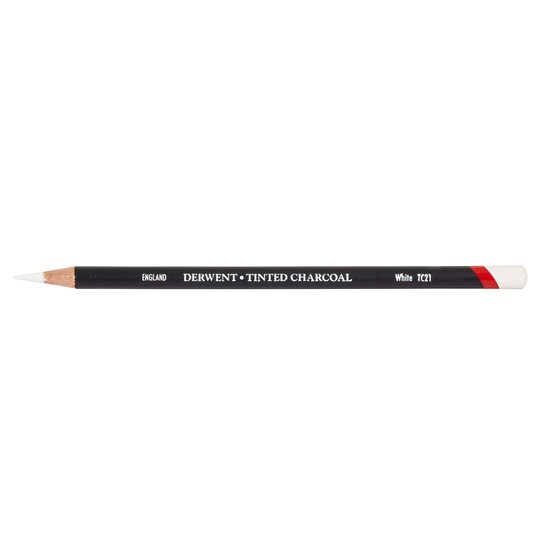 Derwent Tinted Charcoal houtskoolpotlood - TC21 White