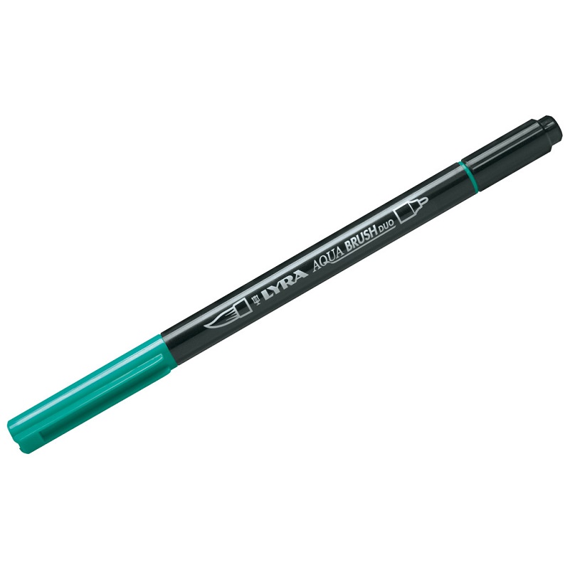 Lyra Aqua Brush Duo - 055 Night Green