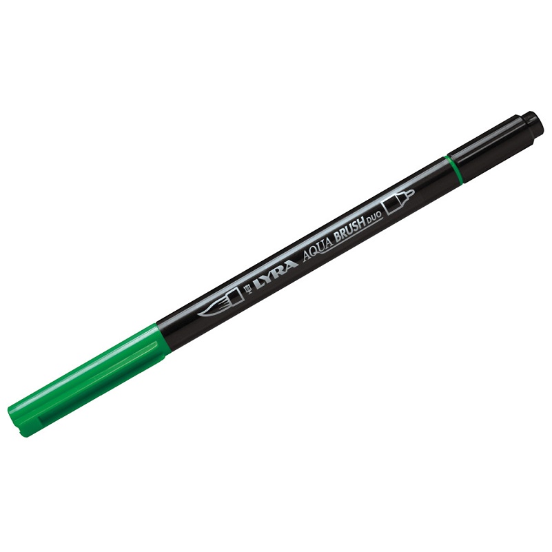 Lyra Aqua Brush Duo - 067 Permanent Green