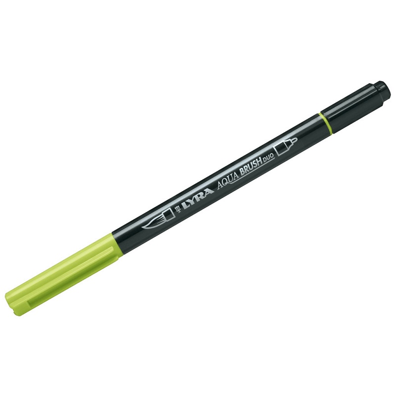 Lyra Aqua Brush Duo - 070 Yellow Still de Grain