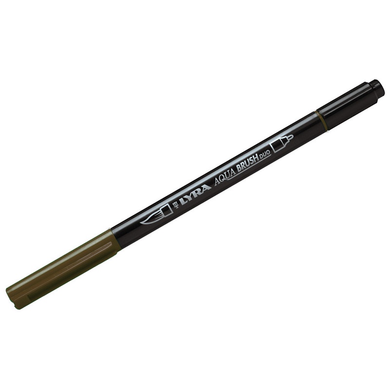 Lyra Aqua Brush Duo - 075 Deep Sepia