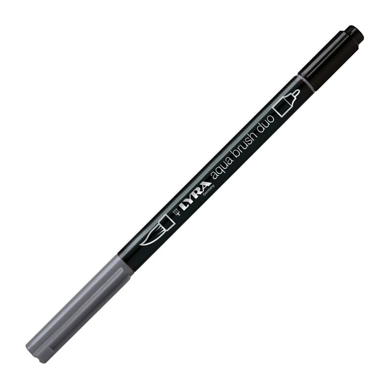 Lyra Aqua Brush Duo - 097 Cold Grey Medium