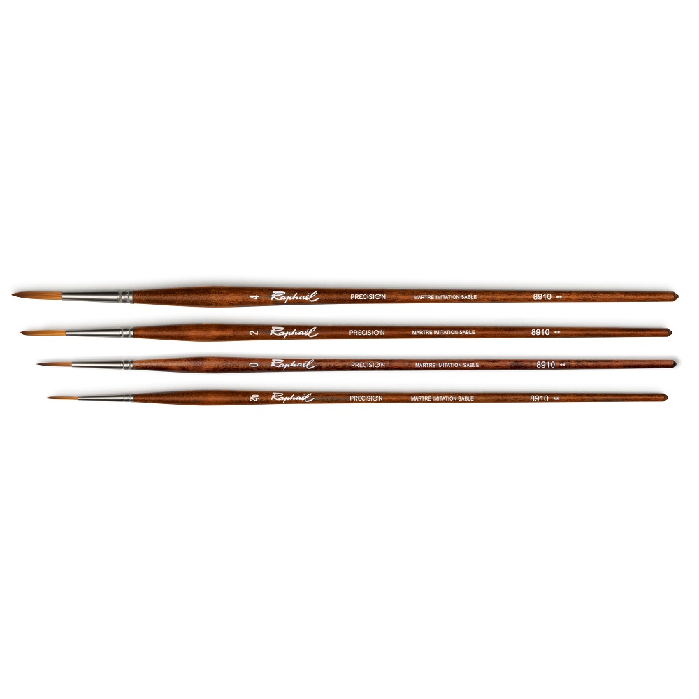 Raphael Precision penseel imitatie marterhaar sleper - serie 8910 - no.4 (OP=OP)