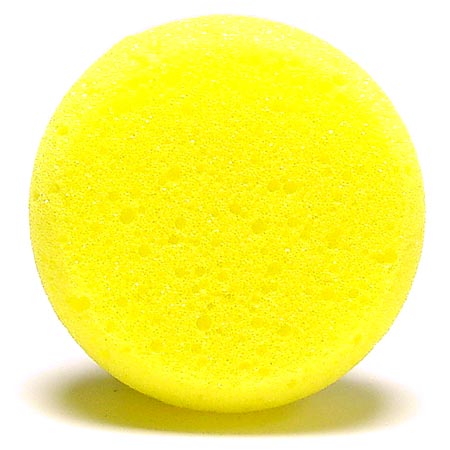 Zijde spons rond