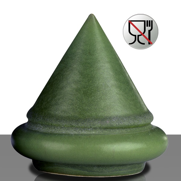 Aardewerkglazuur 1kg poeder - S1081 Mosgroen, zijdemat