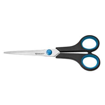 Westcott Easy Grip schaar 18cm RVS soft grip
