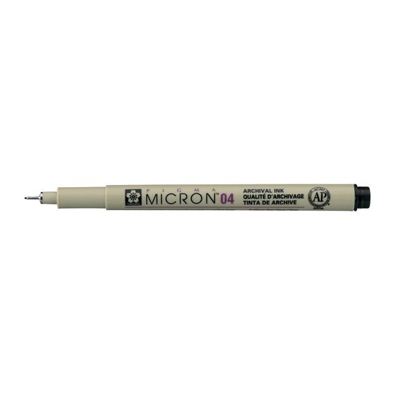 Bruynzeel Pigma Micron 04 - 0,40mm ZWART