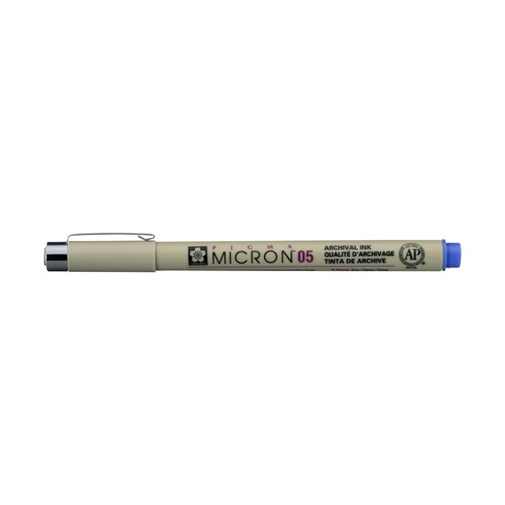Bruynzeel Pigma Micron 05 - 0,45mm BLAUW