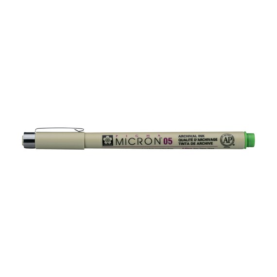 Bruynzeel Pigma Micron 05 - 0,45mm FRISGROEN