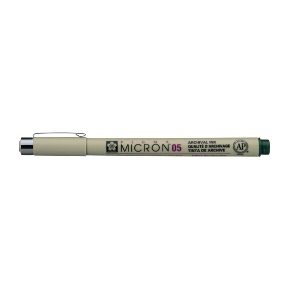 Bruynzeel Pigma Micron 05 - 0,45mm JAGERSGROEN