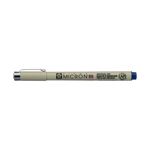 Bruynzeel Pigma Micron 05 - 0,45mm KONINGSBLAUW