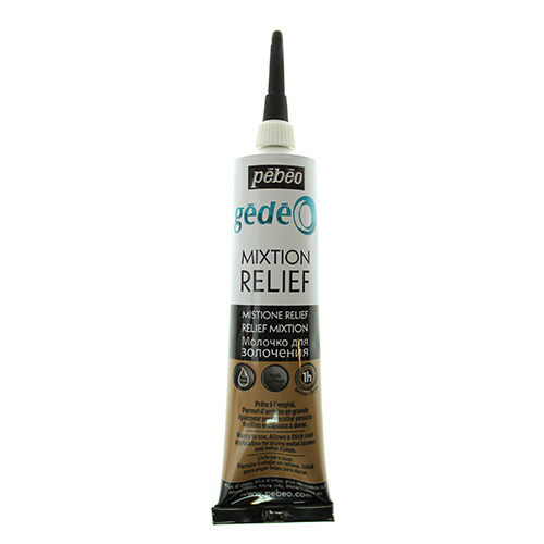 Pebeo Mixtion Relief Gilding Paste - tube 37ml