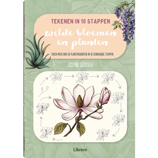 Tekenen in 10 stappen - Wilde bloemen en planten