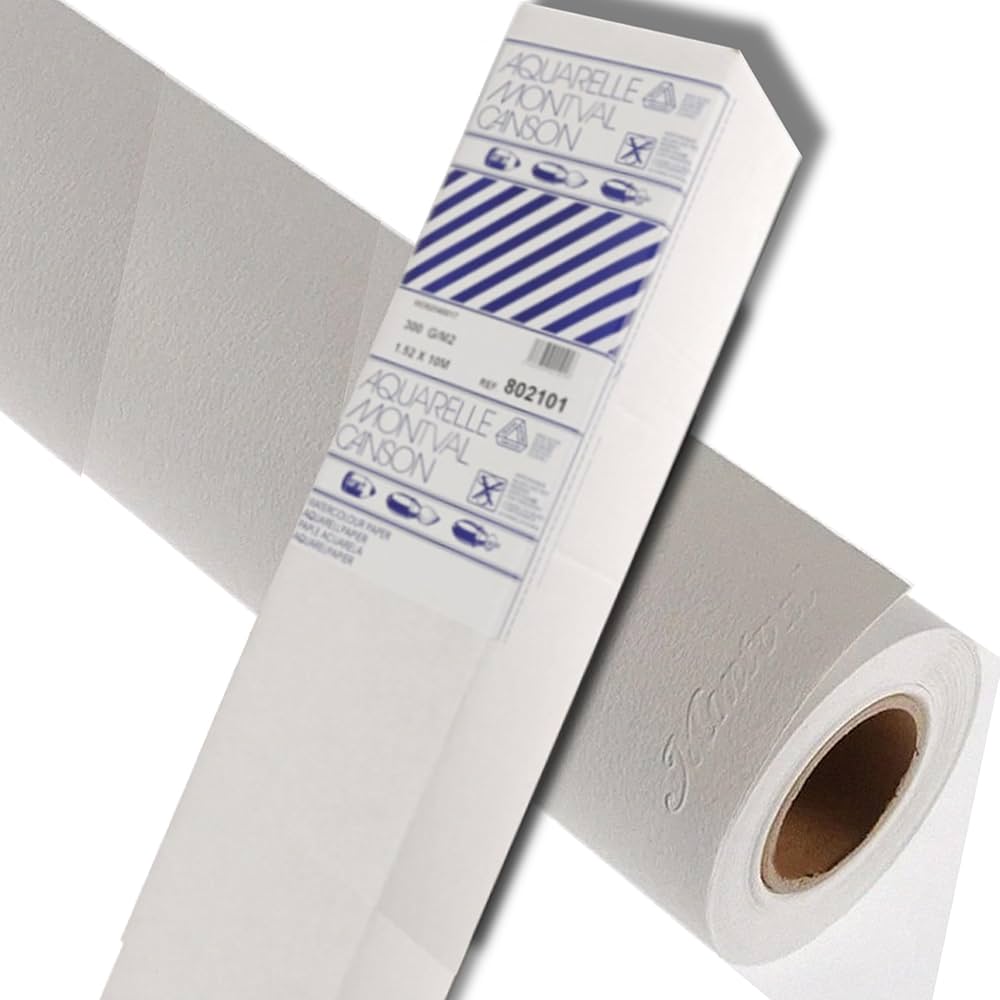Canson Montval aquarelpapier ROL 300gram - 1,52x10m