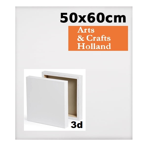CHABRUMO 3D Schildersdoek Katoen - 50x60cm (OP=OP)