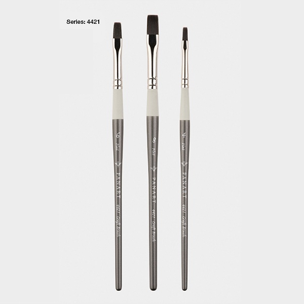 Cool Craft synthetisch penseel serie 4421 plat - no.4