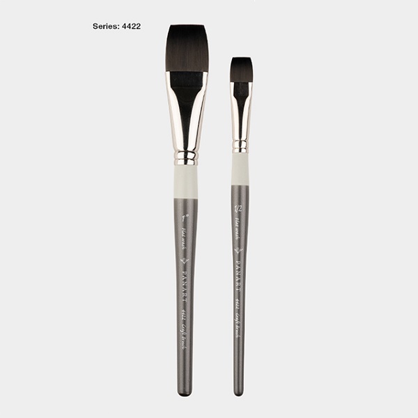 Cool Craft synthetisch penseel serie 4422 plat wash - no.1/2