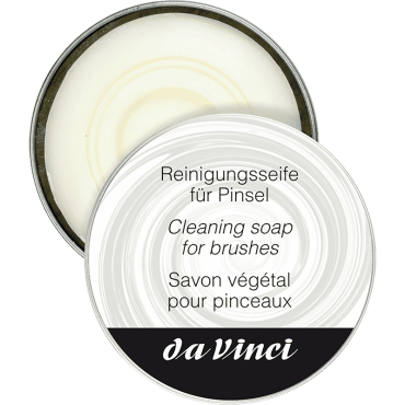 Da Vinci Penselenzeep Kernseife - BLIK 85gr