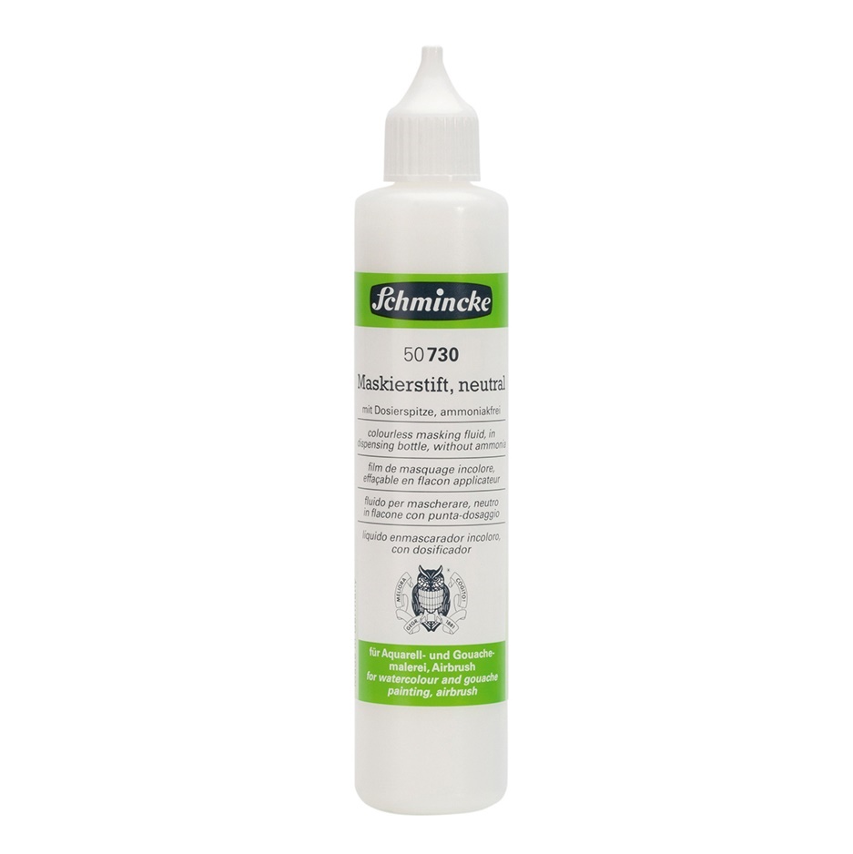 Schmincke 730 Masking Fluid Spuitflacon 100ml - Kleurloos