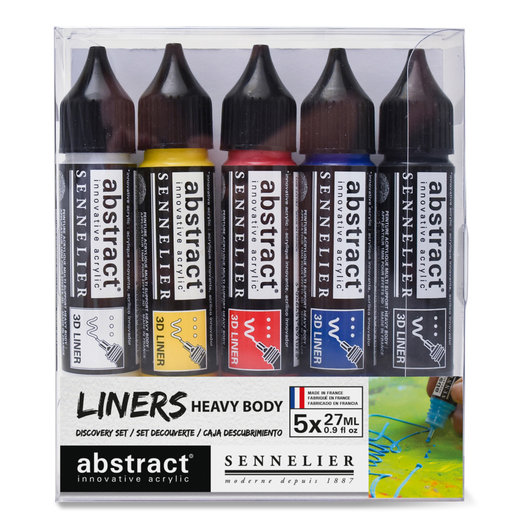 Sennelier Abstract Acrylverf 3D Liner - Discovery SET 5x27ml