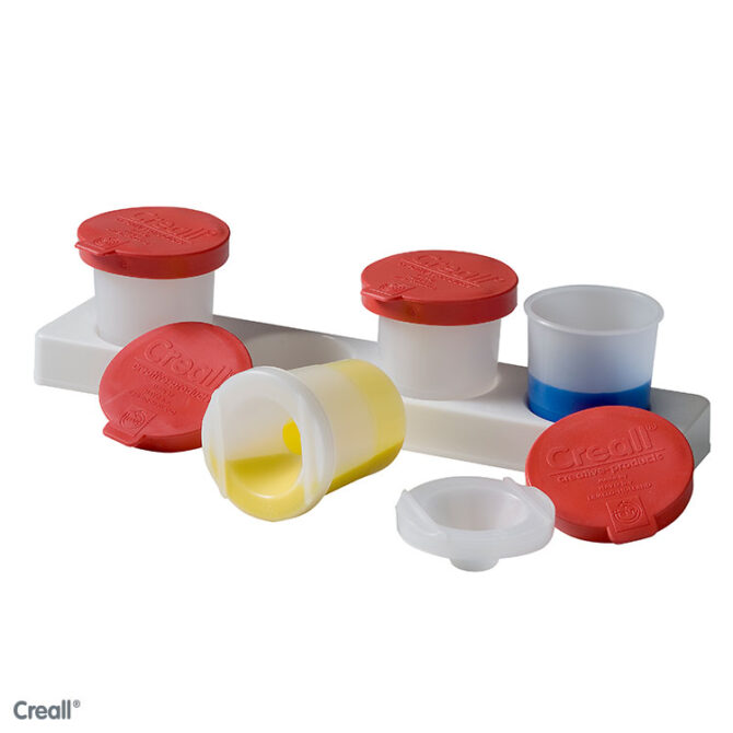 Anti-knoeipot - 4x320ml incl. houder
