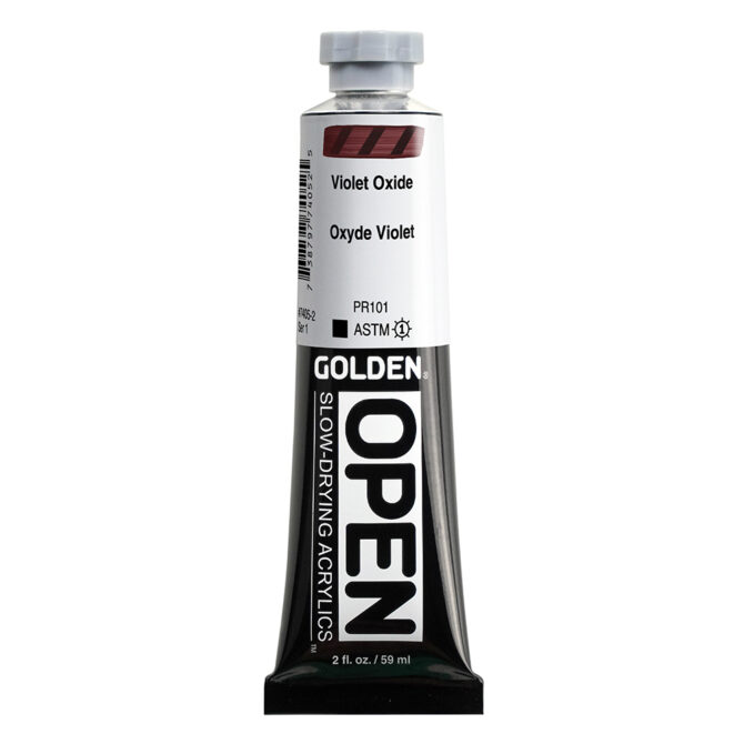 Golden OPEN Acrylics tube 59ml - 7405 Violet Oxide (s1)