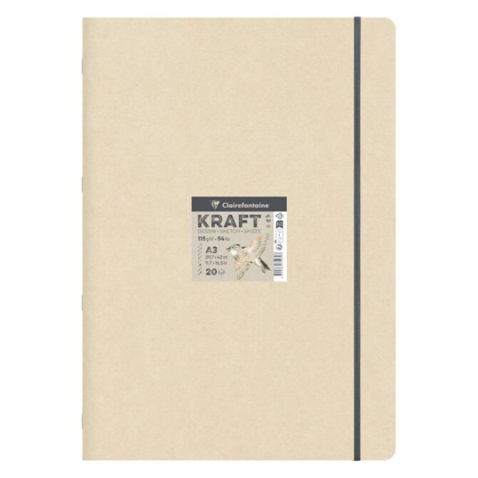 Clairefontaine Kraft 115gram - album A3