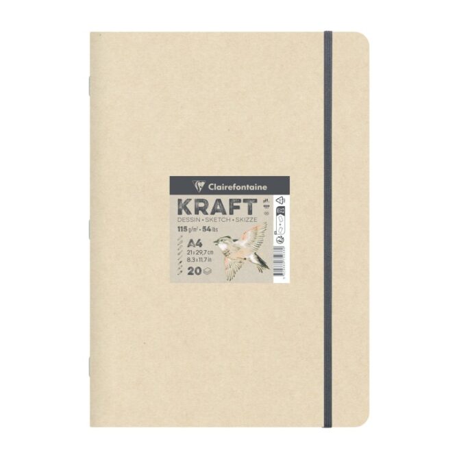 Clairefontaine Kraft 115gram - album A4