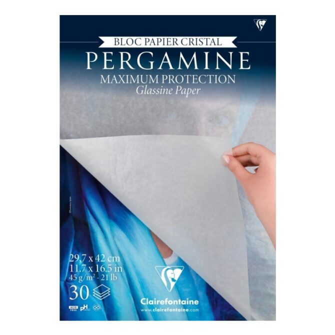 Clairefontaine Pergamine Cristal papier 45 gram - blok A3