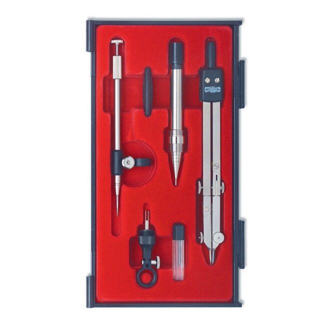 Koh-I-Noor Metalen passer - Uitgebreide set